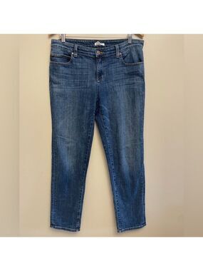 Eileen Fisher Size 10 Dark Wash Jeans Organic Cotton
